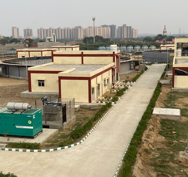 CETP Bahadurgarh view 2