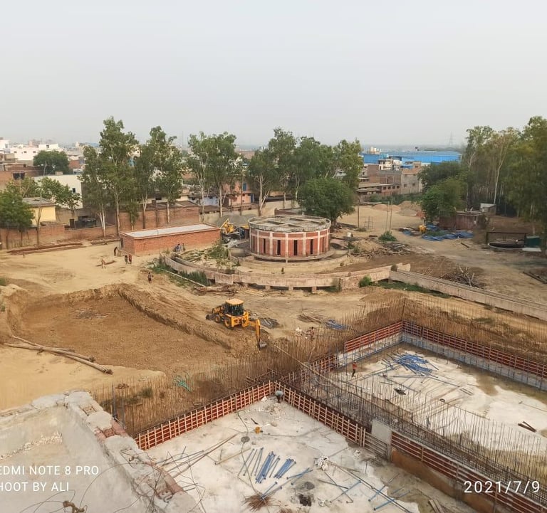 10 MLD CETP MIE Bahadurgarh — main view